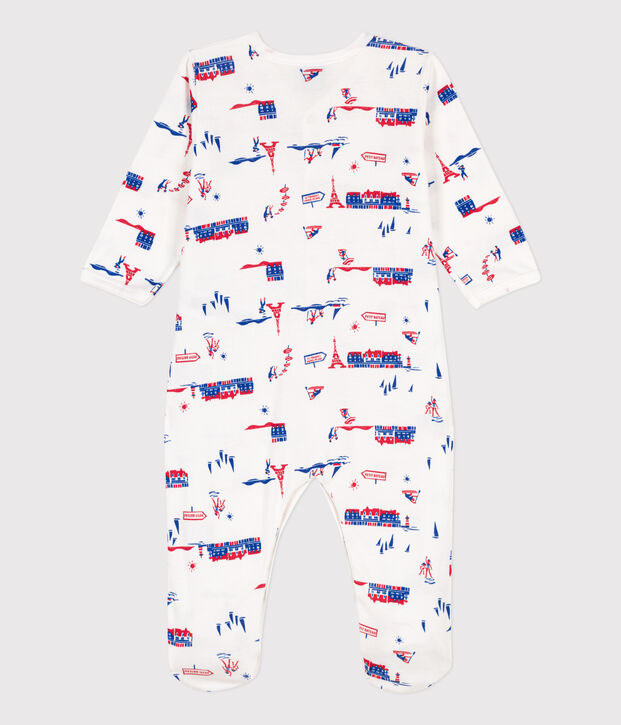 Dors-bien Paris en coton blanc/multicouleur