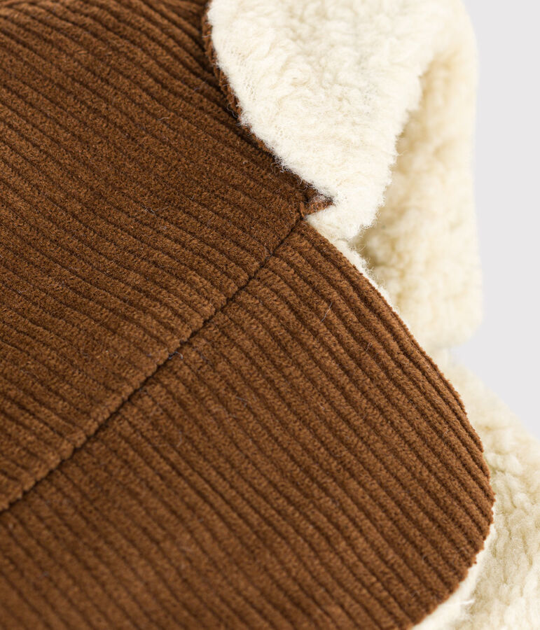 Chapka b&eacute;b&eacute; en velours RODEO