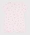 Combinaison courte b&eacute;b&eacute; en coton fleuri rose BARELY/ MULTICO