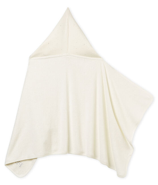 Cape de bain bébé mixte blanc MARSHMALLOW