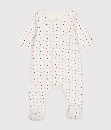 Bodyjama imprimés mini cœurs en tubique bébé