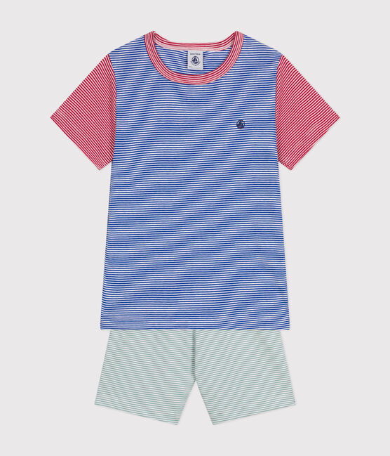 Pyjama short  en coton rayé enfant PAUL/ MULTICO