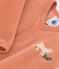Pyjama bébé en velours rose SIENNA