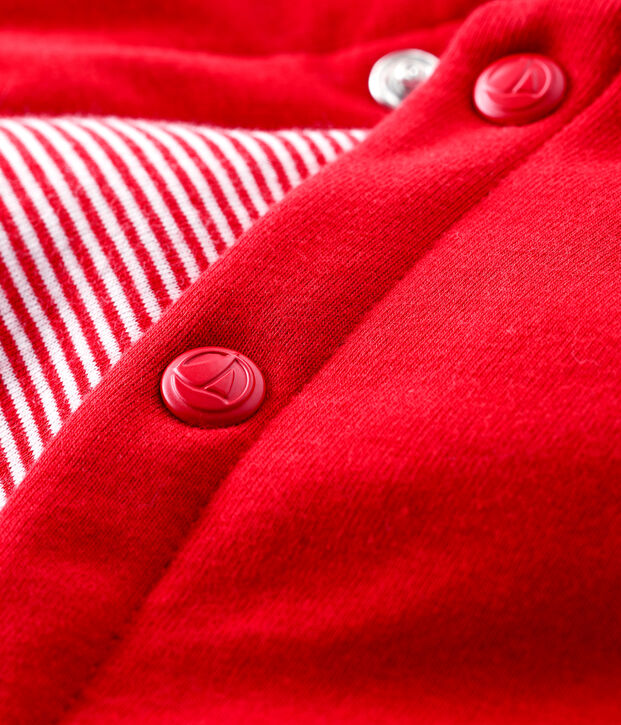 Cape b&eacute;b&eacute; mixte rouge