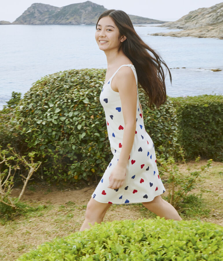 Nuisette en coton Femme &eacute;cru/multicouleur