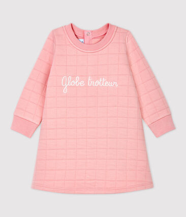 PETIT BATEAU - Robe matelassée bio bébé.