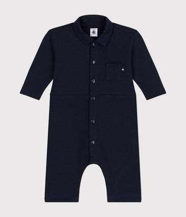 Combinaison longue en molleton bébé