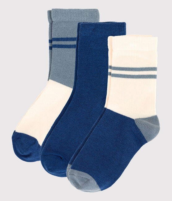 Lot de 3 paires de chaussettes enfant garçon-fille variante 2