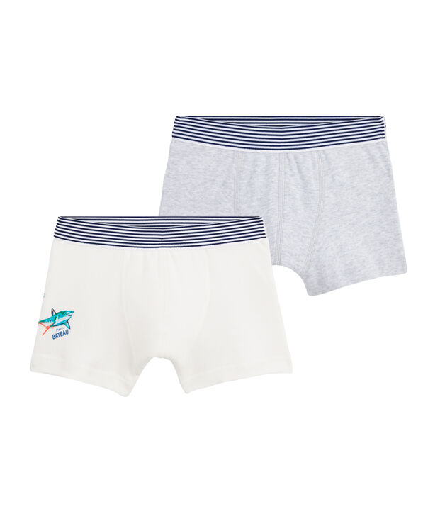 Duo de boxers petit gar&ccedil;on multicouleur