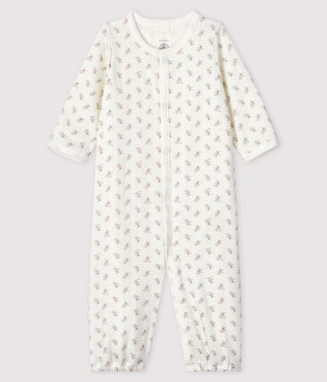 PETIT BATEAU - Combisac bébé imprimé lapins en coton biologique