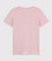 Tee-shirt femme l'iconique en coton manches courtes rose JOLI