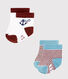 Lot de 2 paires de chaussettes bébé garçon