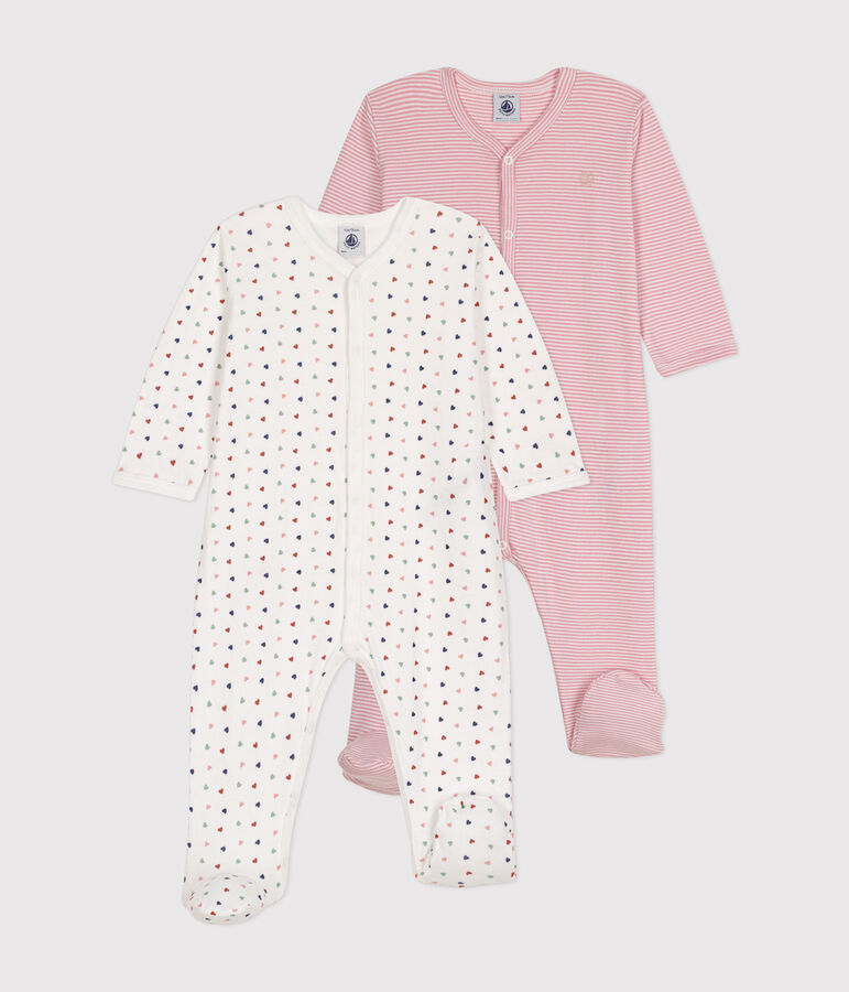 Lot de 2 pyjama b&eacute;b&eacute; en coton variante 1
