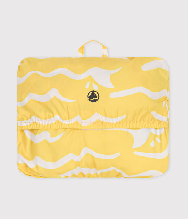 COUPE-VENT ULTRA L&Eacute;GER ENFANT jaune/blanc