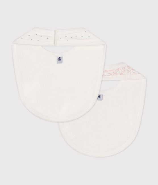 Lots de deux bavoirs bébé en coton variante 2