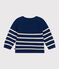 Pull en coton bébé bleu MEDIEVAL/ AVALANCHE