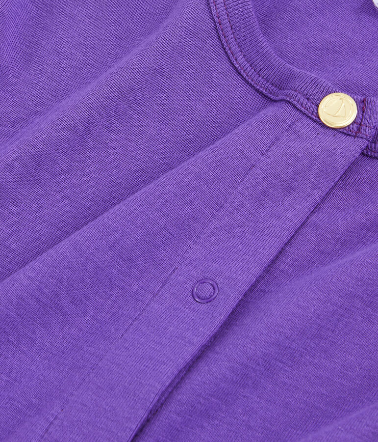 Cardigan enfant fille violet