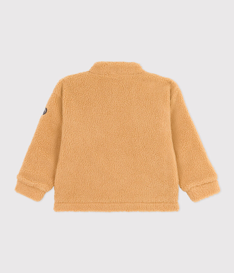 Veste en sherpa enfant beige FACILE