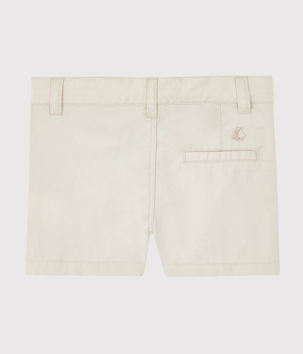 Short b&eacute;b&eacute; gar&ccedil;on en serge beige