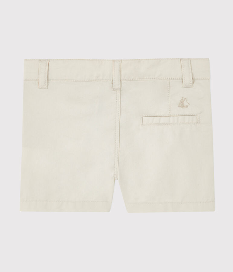 Short b&eacute;b&eacute; gar&ccedil;on en serge beige