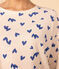 Pyjama cœur en coton femme blanc AVALANCHE/ MULTICO