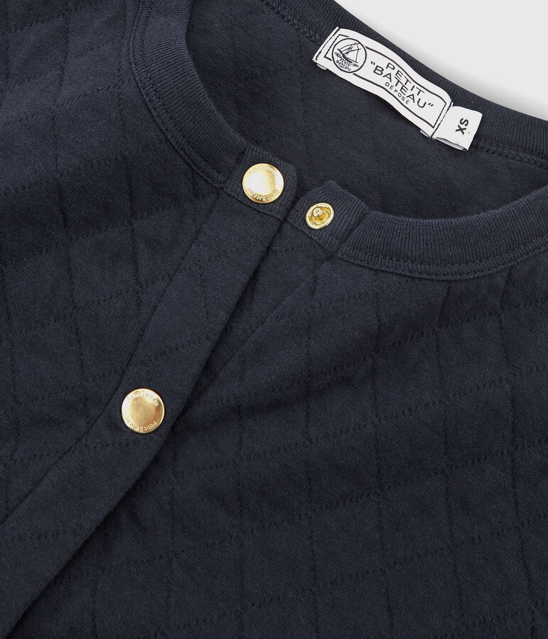 Cardigan en tubique Femme bleu SMOKING