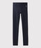 Legging en jersey enfant fille bleu SMOKING/jaune OR