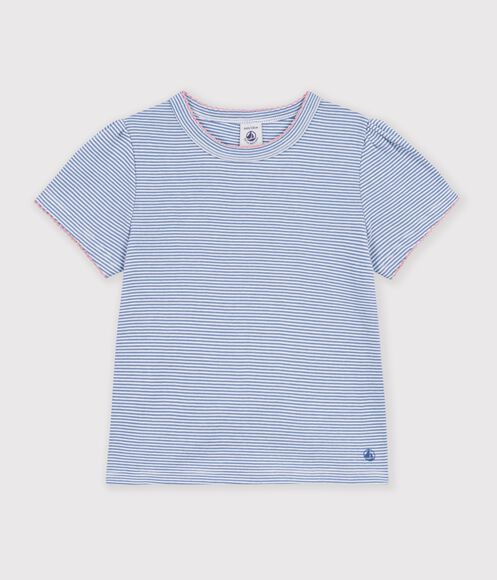 TEE-SHIRT ENFANT MANCHES COURTES À RAYURES