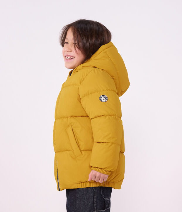 Doudoune enfant unie jaune