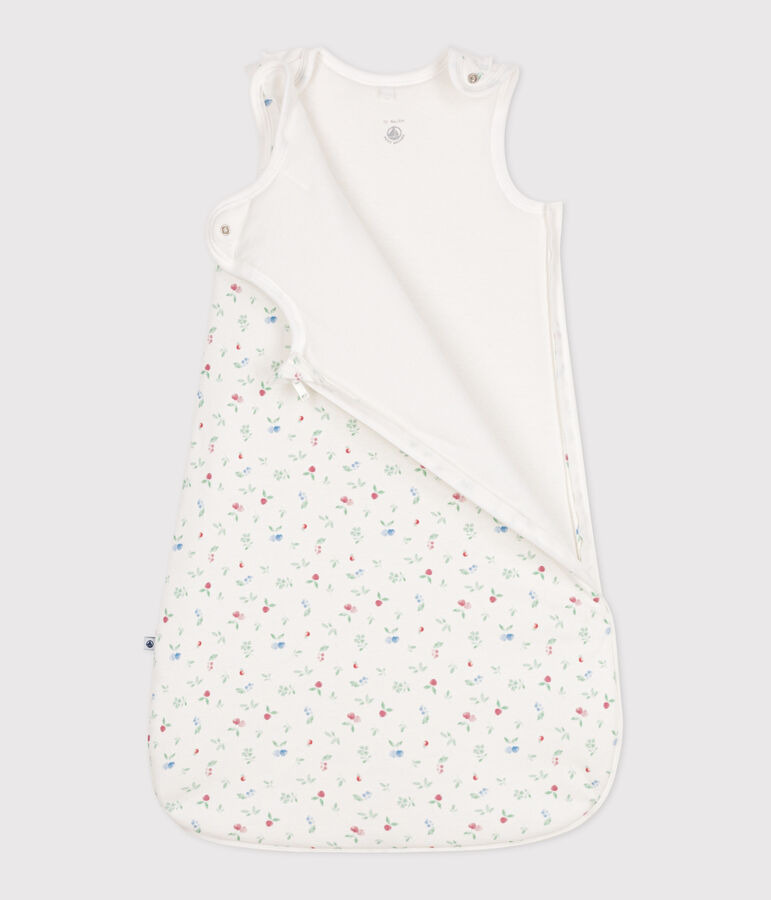 Gigoteuse b&eacute;b&eacute; en coton imprim&eacute; fruits TOG 2 blanc MARSHMALLOW/blanc MULTICO