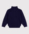Pull col camionneur enfant en coton uni SOIR
