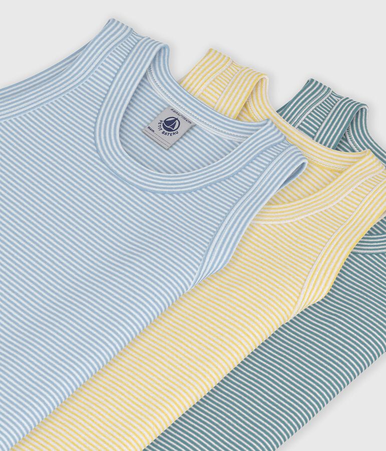 Lot de d&eacute;bardeurs enfant en coton &agrave; rayures variante 1