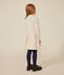 Robe manches longues bi-matière enfant fille écru AVALANCHE