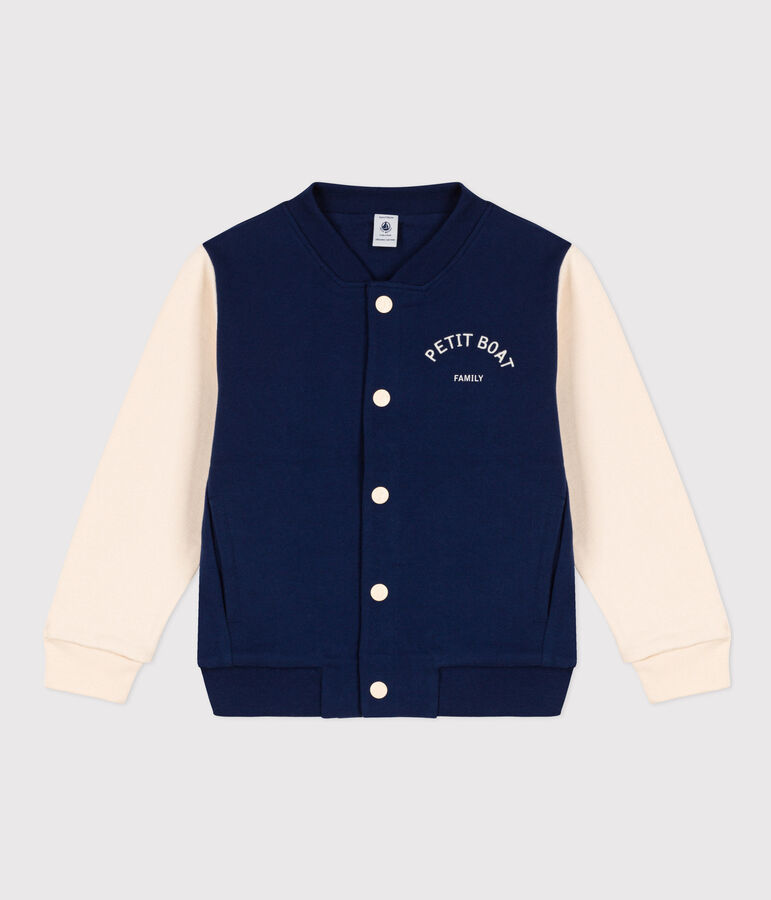 Teddy en molleton enfant fille / gar&ccedil;on bleu MEDIEVAL/ AVALANCHE