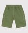 Bermuda cargo enfant en coton vert OLIVINE
