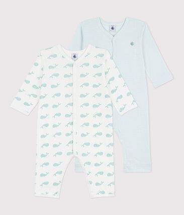 Lot de pyjamas bébé sans pieds en coton imprimé