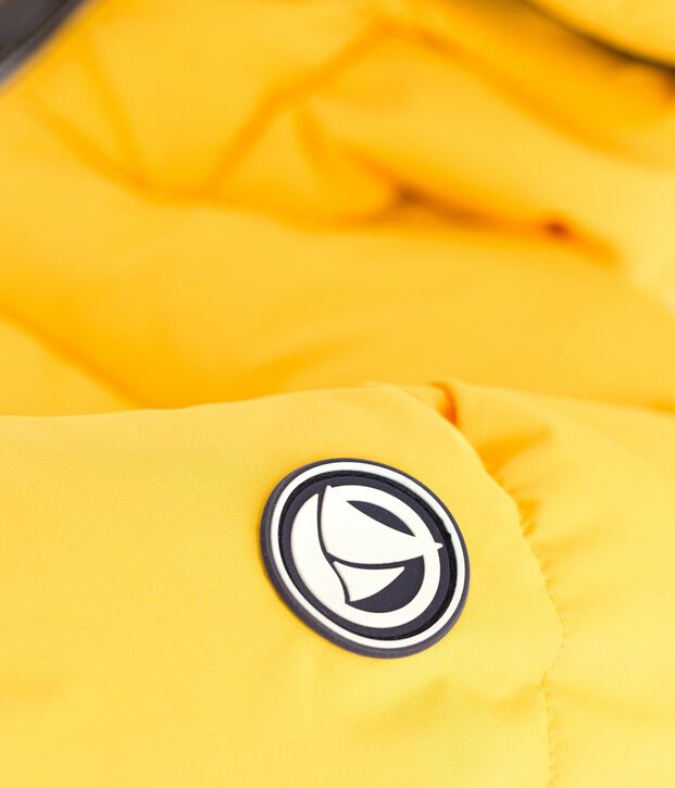 Doudoune enfant unie jaune