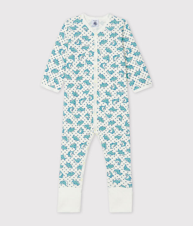 Dors bien b&eacute;b&eacute; en c&ocirc;te blanc/multicouleur