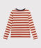Tee-shirt LE DROIT col rond en coton Femme FAMEUX/ AVALANCHE