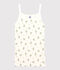 Chemise &agrave; bretelles L'ICONIQUE en coton Femme blanc/multicouleur