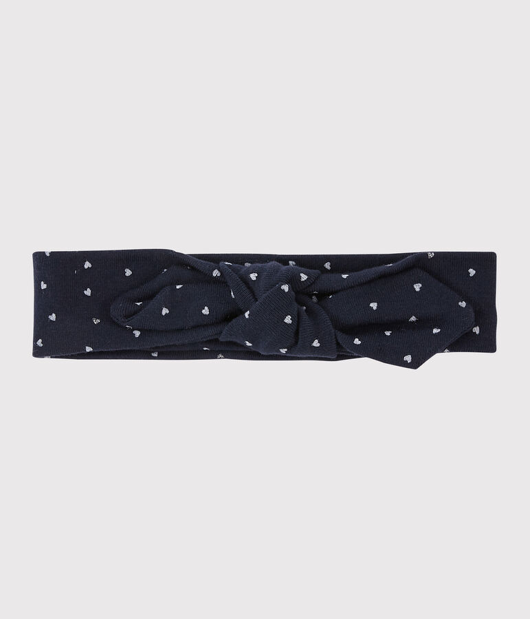 Bandeau enfant fille bleu/multicouleur