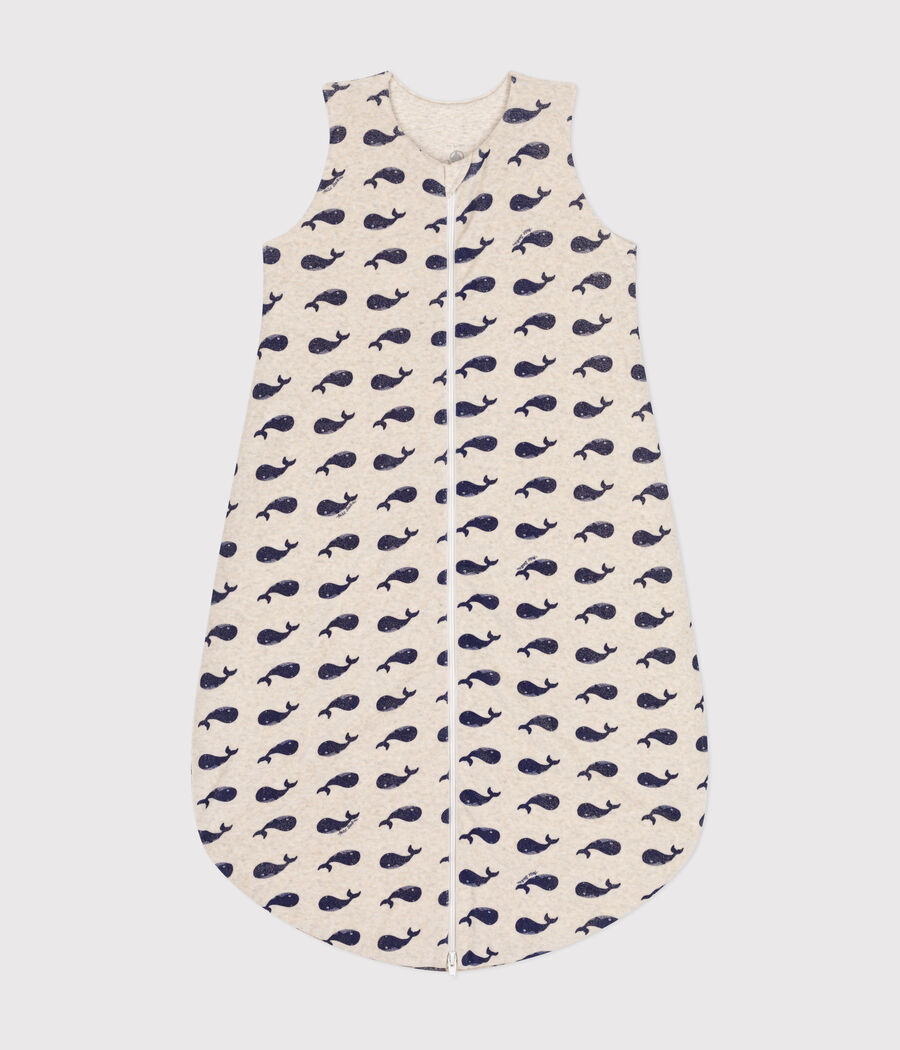 Gigoteuse baleine  en velours bébé TOG 3 (Petit Bateau) - Couverture