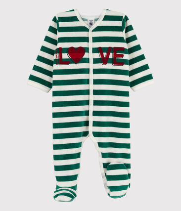 PETIT BATEAU - Dors-bien bébé en velours