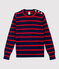 Pull marin en coton Femme bleu SMOKING/rouge TERKUIT