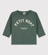 Tee-shirt manches longues bébé en coton