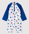 Combinaison anti-UV écoresponsable bébé fille blanc MARSHMALLOW/blanc MULTICO