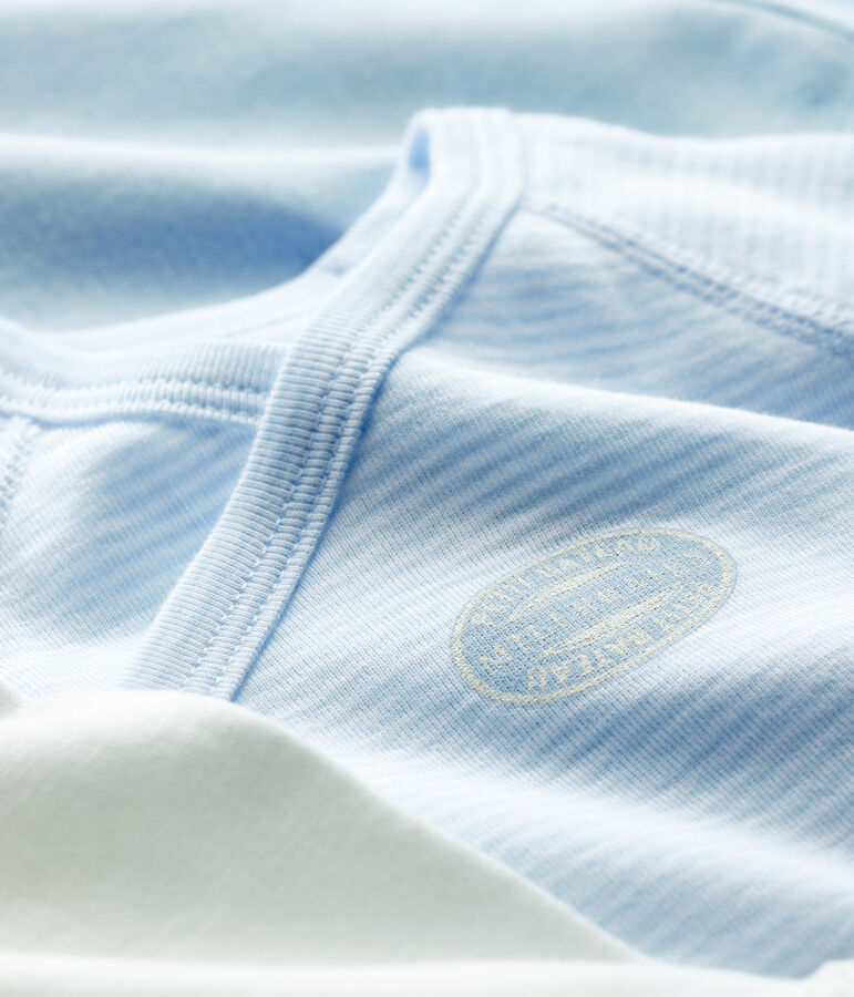 Lot de 3 bodies b&eacute;b&eacute; en coton biologique variante 2