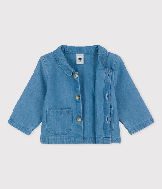 Veste en denim léger bio bébé bleu DENIM CLAIR