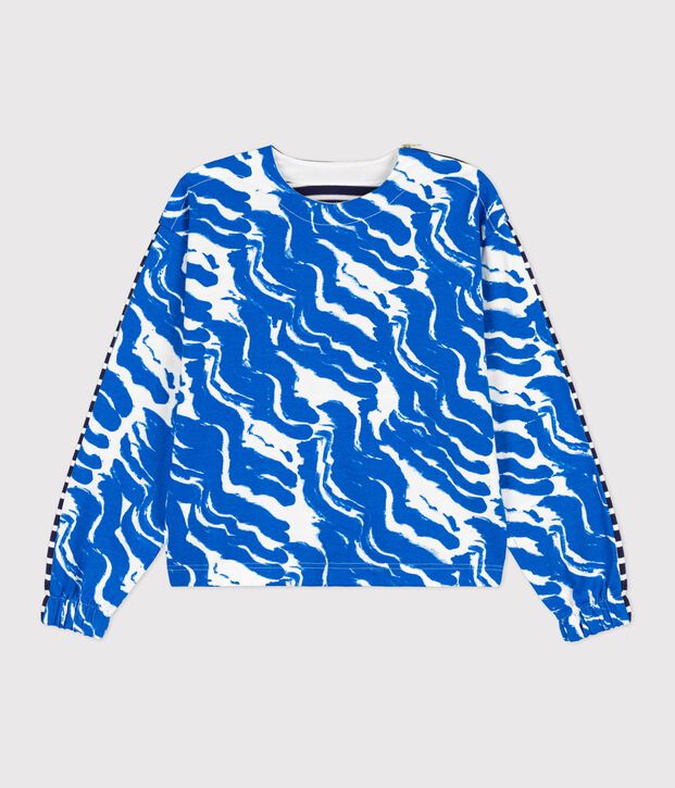 Marini&egrave;re r&eacute;&eacute;dition Hy&egrave;res femme blanc/bleu