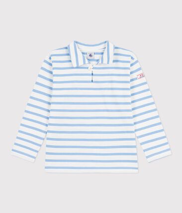 Marinière enfant en coton à rayures